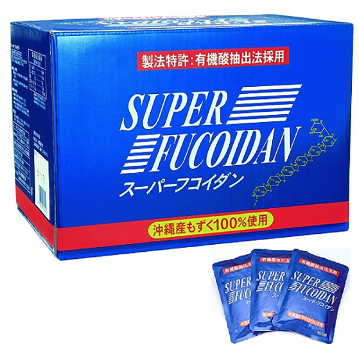 Super Fucoidan dạng nước - hộp 30 gói, mỗi gói chứa 100ml 