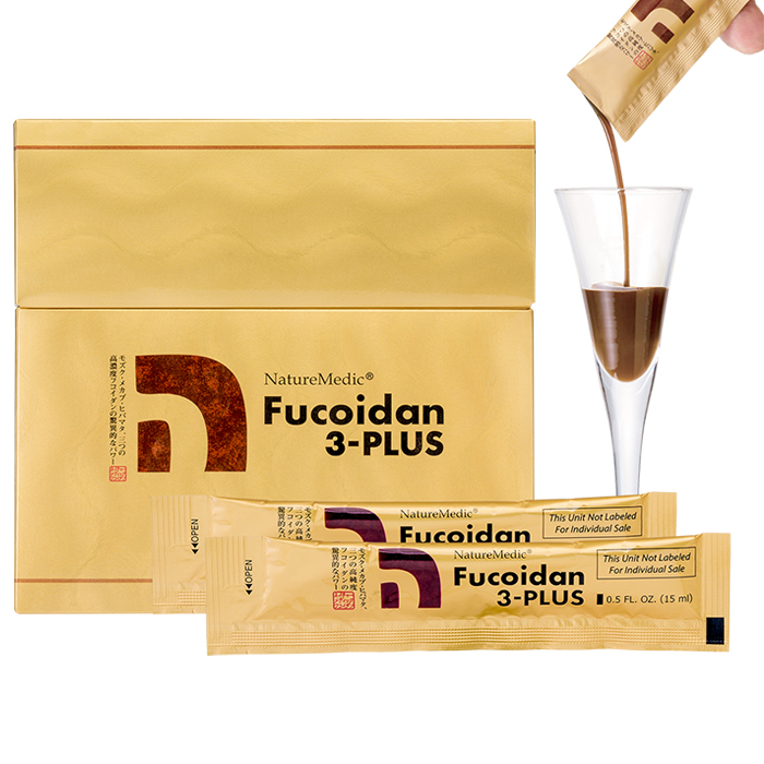 NatureMedic Fucoidan 3-Plus Dạng Nước, Hộp 50 gói
