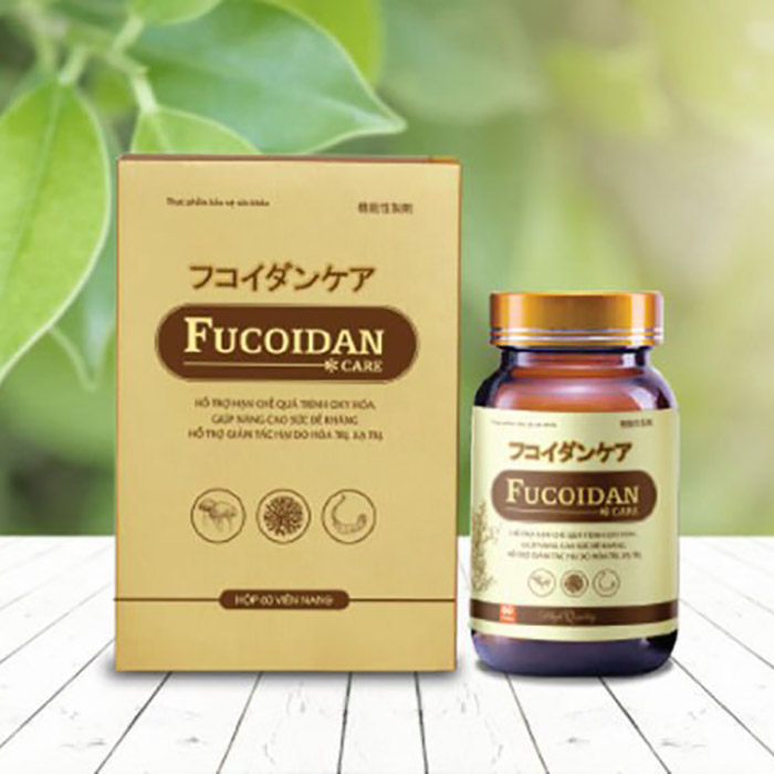 Viên uống Fucoidan Care, Hộp 60 viên nang cứng