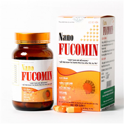 Viên nang Nano Fucomin Học Viện Quân Y, Lọ 30 viên